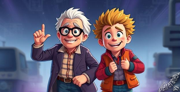 Diez mangakas han creado un tributo visual a Regreso al Futuro