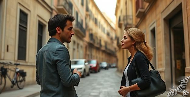 Ainhoa Armentia se enfadó con un turista que creía que estaba tomando fotos de ellos
