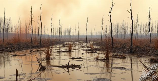 El incendio ha arrasado 22 hectáreas de carrizal en el humedal de La Hita