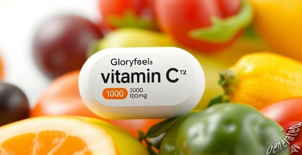 La vitamina C 1000 mg de Gloryfeel fortalece el sistema inmunológico con una tableta al día