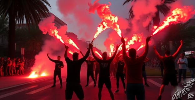 La batalla campal ocurrió en la Alameda de Hércules de Sevilla