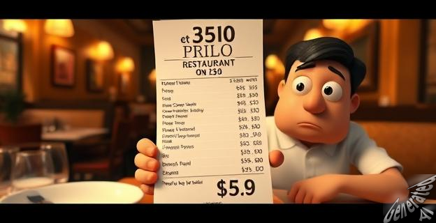 La comida es mediocre y el servicio es malo