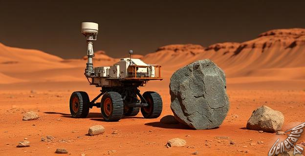 La NASA encontró posibles biofirmas en una roca de Marte que podrían indicar vida microbiana