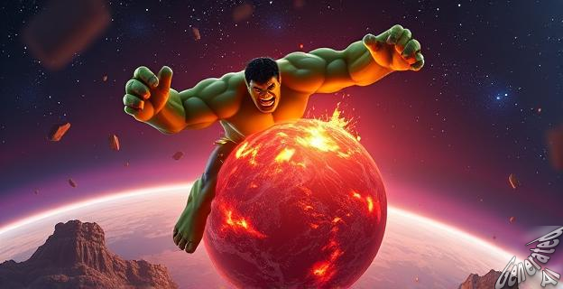 Hulk pondrá a prueba su fuerza contra dinosaurios, planetas, la gravedad y fuerzas cósmicas