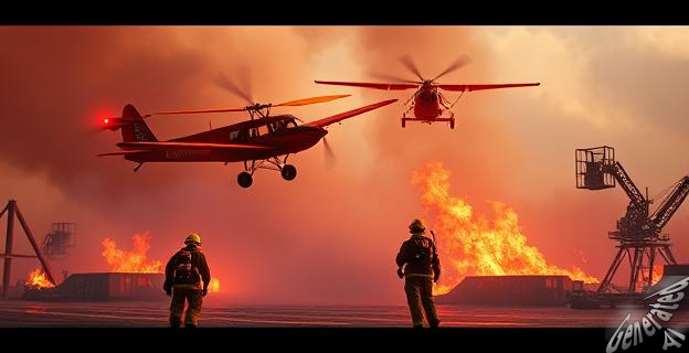 El incendio ha comenzado a las 14:20 horas del lunes