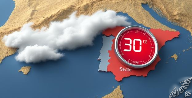 Se podrían superar los 30 grados en Sevilla el domingo