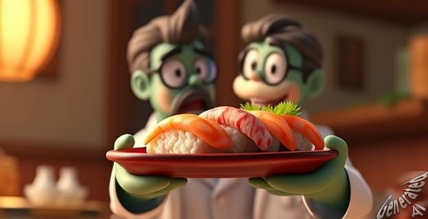 El nombre se cambió a Maki porque la directora de doblaje había comido sushi en el almuerzo