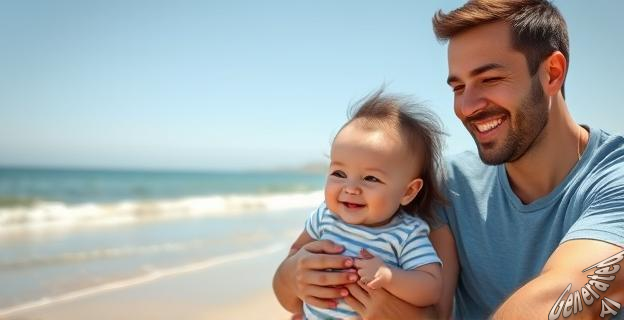 Disfrutaron de una escapada familiar en Málaga con su hijo de diez meses