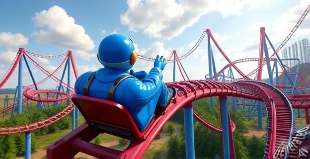 La primera montaña rusa de Bluey se inaugurará en 2026 en Alton Towers Resort