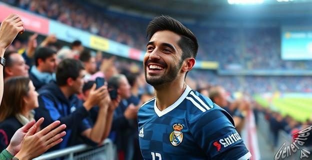 Morata se ha acercado personalmente para saludar a los aficionados