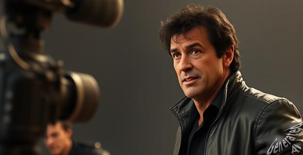 Anthony Ippolito interpreta a Sylvester Stallone