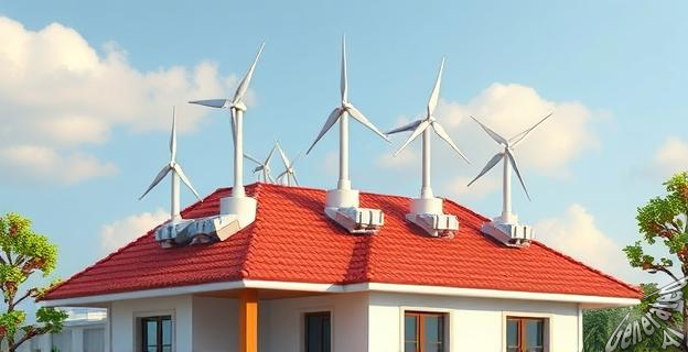 Eolic Wall ha desarrollado celdas eólicas modulares que pueden ser apiladas como piezas de Lego