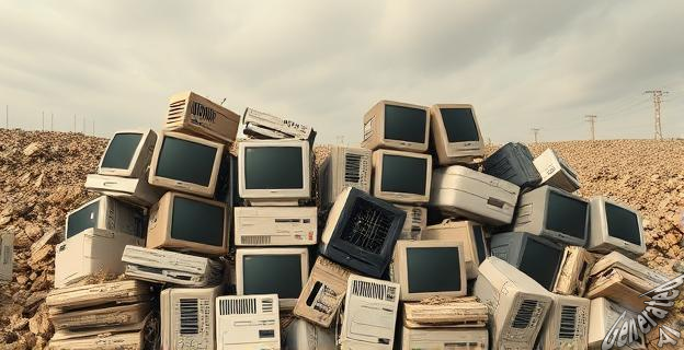 800 millones de toneladas de desperdicios electrónicos
