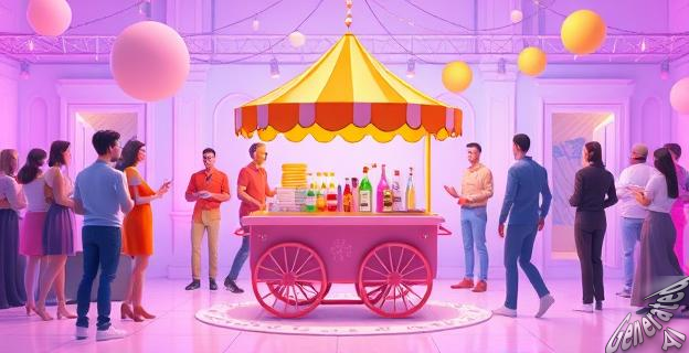 Fizz permite a los invitados pagar solo por lo que añaden al carrito de fiesta