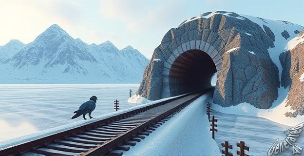 Un túnel ferroviario de 112 kilómetros entre Alaska y Chukotka en Rusia, con un coste estimado de más de 65.000 millones de dólares