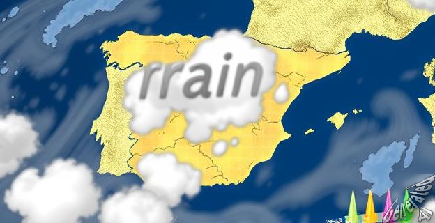 La lluvia afectará a cinco comunidades autónomas con avisos de nivel naranja en Andalucía y Extremadura