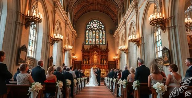La boda se ha celebrado en la Iglesia Hospital de Tavera en Toledo