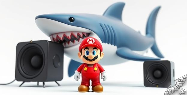 El tiburón Sushi reproduce todo el archivo sonoro de principio a fin