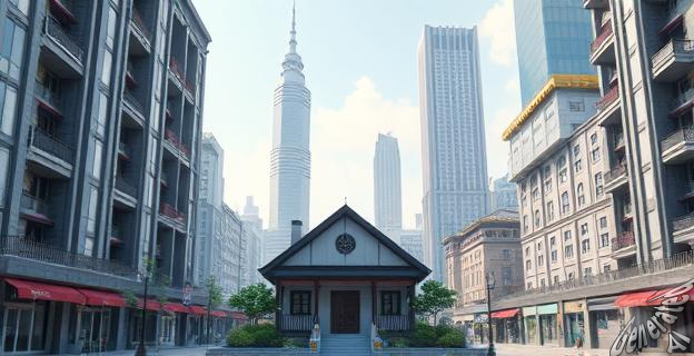 Las 'casas clavo' son un fenómeno de resistencia en China donde propietarios se niegan a desalojar sus casas para que sean demolidas