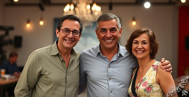 Carlo y Mar se quieren mucho y tienen una buena complicidad