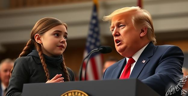 Greta Thunberg sugiere que Donald Trump también tiene problemas para controlar su ira