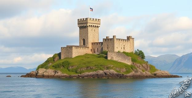 Un castillo medieval olvidado en la isla de Islay, datado en los siglos XII y XIII