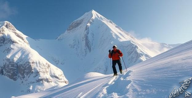 Jim Morrison esquió la cara norte del Everest en cuatro horas
