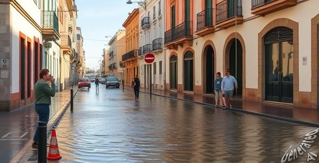 La Agencia Estatal de Meteorología (Aemet) había activado la alerta naranja para este jueves en Lorca.