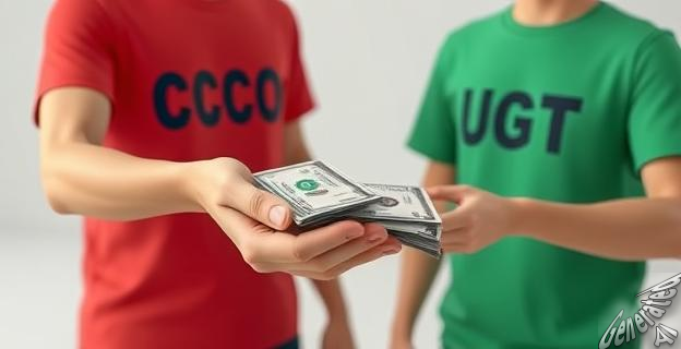 La coalición ha repartido 115 millones de euros a los sindicatos