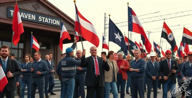 Los trabajadores de LogiRAIL convocan una huelga debido a condiciones laborales paupérrimas y sueldos bajos