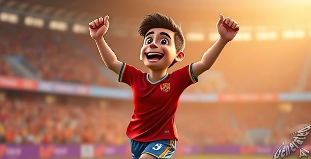 La selección española sub 21 ganó 4-0 contra Noruega