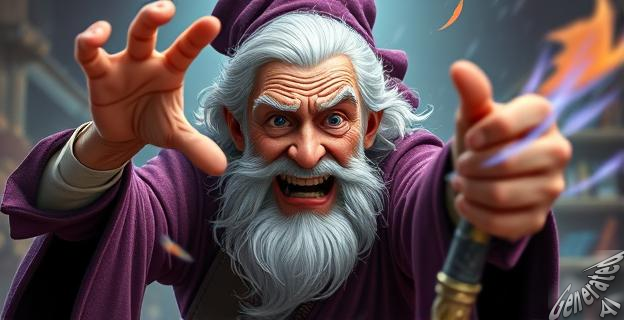 El hechicero tiene demencia o Alzheimer