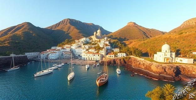 Valle Gran Rey es un pueblo pesquero en la isla de La Gomera
