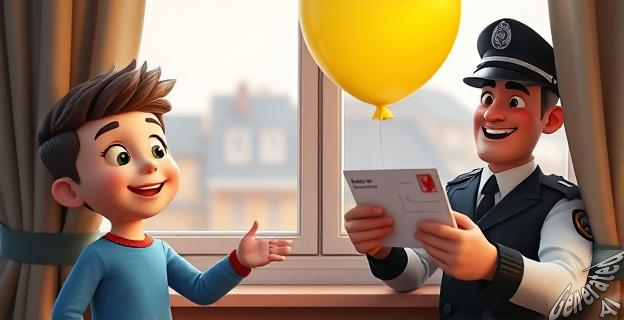 La policía respondió por correo tradicional