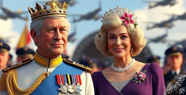 El rey Carlos III y Camila se mostraron muy conmovidos y emocionados durante el acto conmemorativo del Día de la Victoria sobre Japón