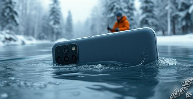 El Galaxy S23 Ultra resistió 5 horas sumergido en agua helada y funcionó perfectamente