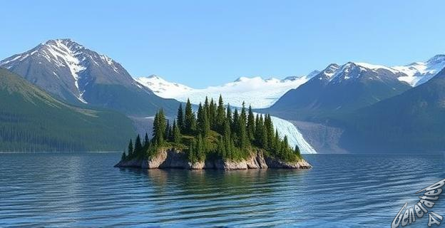 La emergencia de la isla se debe al calentamiento global