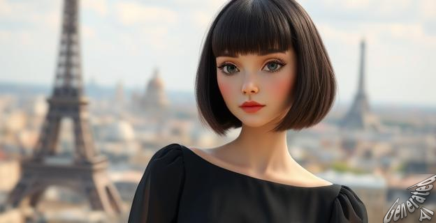 El 'Belly bob' se caracteriza por un efecto pulido con volumen y las puntas peinadas hacia dentro