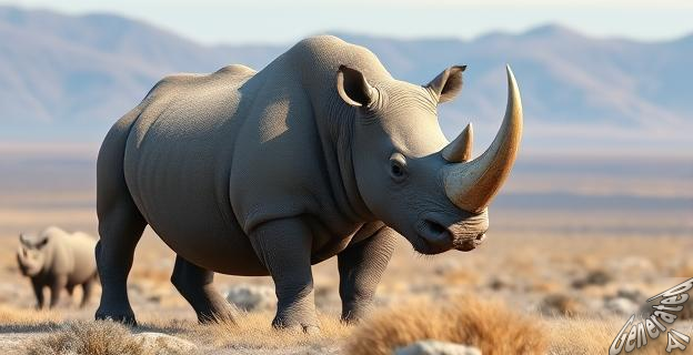 El cuerno más largo de un rinoceronte lanudo tiene 1,64 metros de longitud y pertenecía a una hembra que vivió más de 40 años