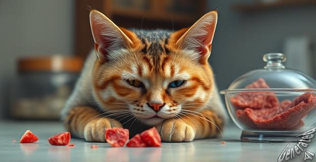 El gato murió después de comer alimento crudo contaminado con gripe aviar H5N1