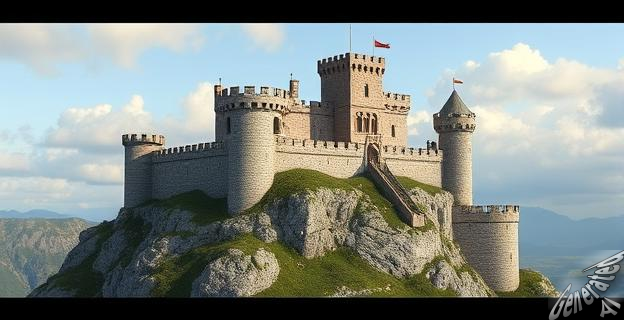 El Castillo de San Vicente se encuentra a 1.000 metros de altitud