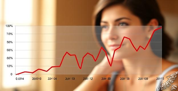 La persistencia de la línea de beneficios del año