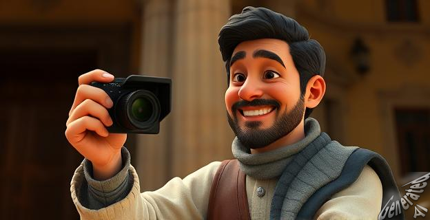 Pelayo busca un trabajo para Fina como fotógrafa