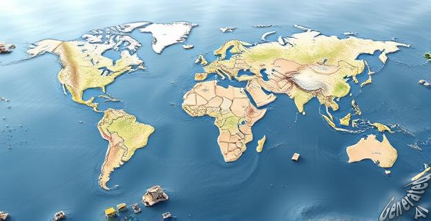 3 millones de edificios quedarían sumergidos con solo 0,5 metros de subida del nivel del mar