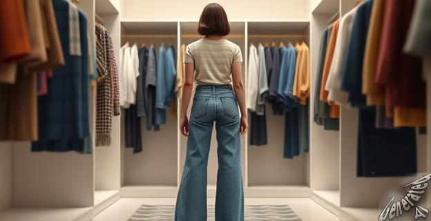 Vaqueros pierna ancha de Lidl a 11,99 euros