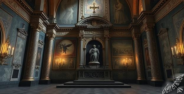 La iglesia de Santa María la Nova en Nápoles