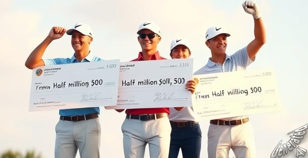 Los jugadores estadounidenses cobrarán medio millón de dólares por participar