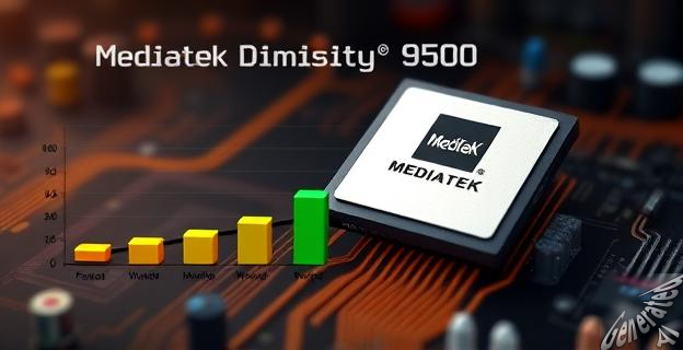 El MediaTek Dimensity 9500 es un 36% más rápido que su predecesor