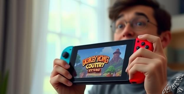 La Nintendo Switch OLED cuesta 349 euros con el videojuego 'Donkey Kong Country Returns HD'