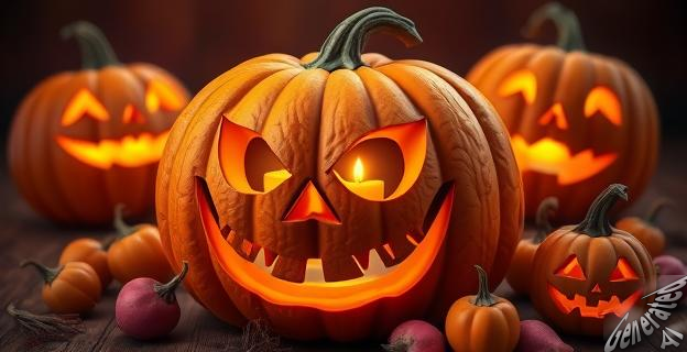 La calabaza de Halloween se originó en la leyenda irlandesa de Jack el Tacaño, quien utilizó un nabo hueco para iluminar su camino